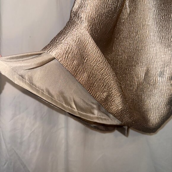 Vera Wang Lavender Label Gold Dress Size 10 NWT - Picture 8 of 15